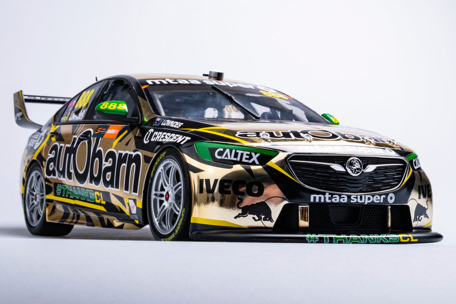 HOLDEN ZB COMMODORE AUTOBARN LOWNDES RACING #888 - LOWNDES - 2018 NEWCASTLE 500  "LOWNDES FINAL RACE" - 1:18 SCALE DIECAST MODEL - BIANTE - RRP $319 NOW $279