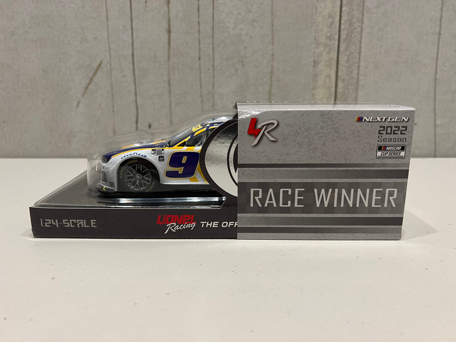 CHASE ELLIOTT 2022 NAPA TALLADEGA RACED WIN 1:24 ELITE DIECAST