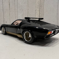 Lamborghini Miura SVR - Black/Gold - 1:18 Scale Diecast Model Car -Kyosho