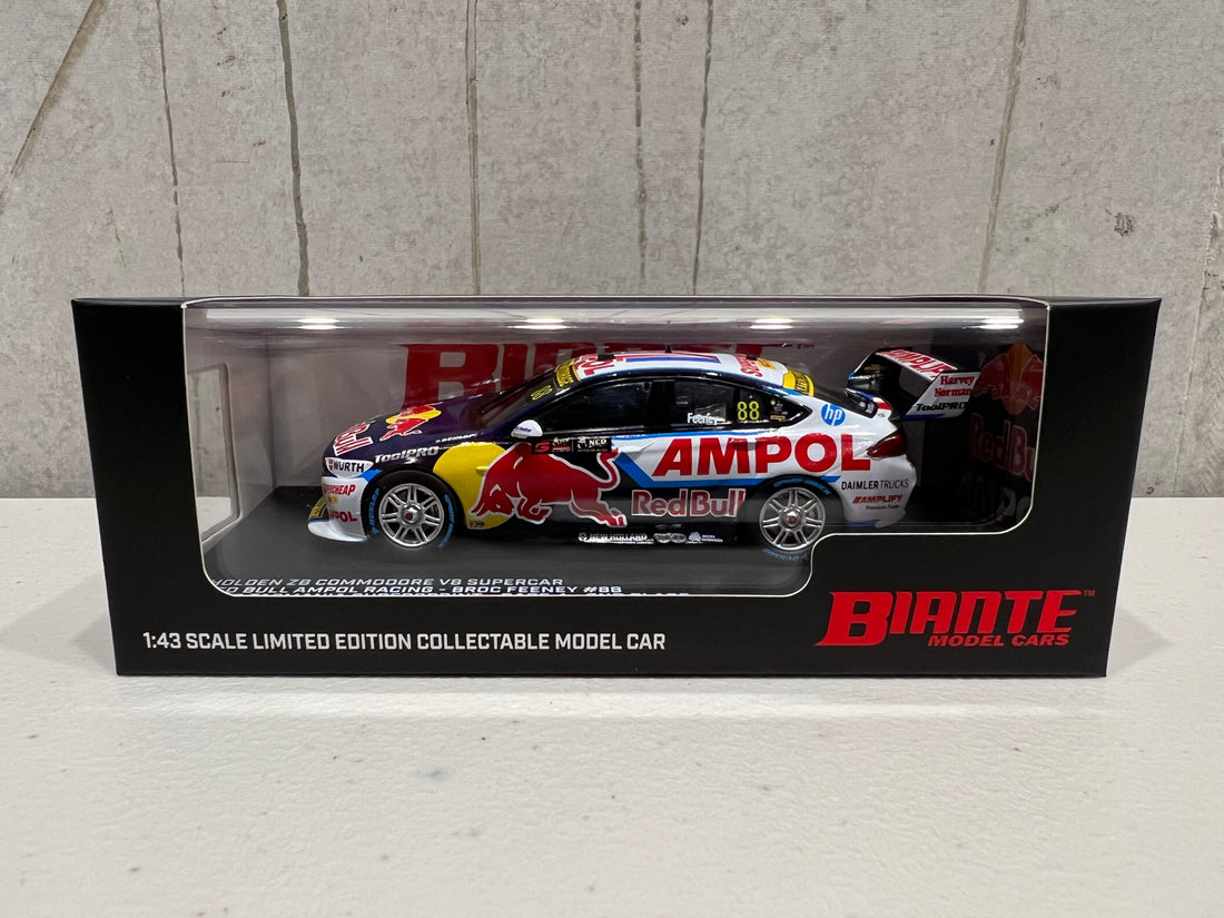 HOLDEN ZB COMMODORE - RED BULL  AMPOL RACING - BROC FEENEY #88 -  NED Whisky Tasmania Supersprint Race  4 RUNNER-UP - 1:43 Scale