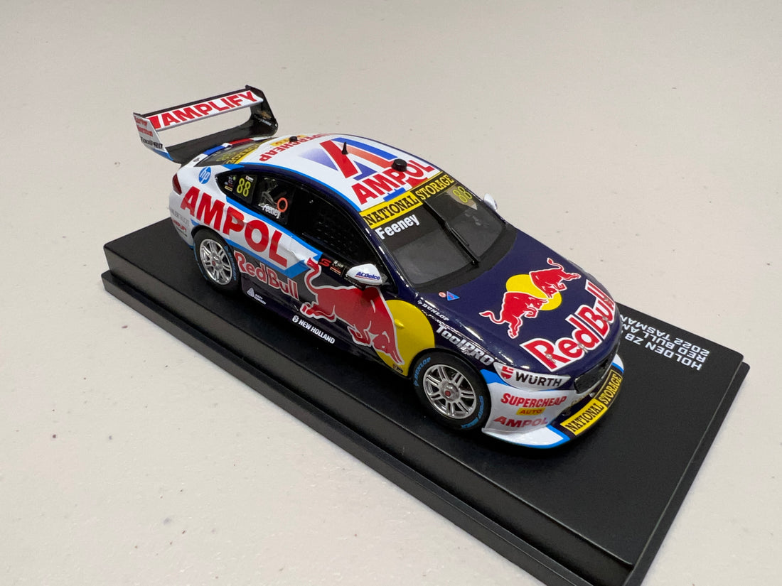 HOLDEN ZB COMMODORE - RED BULL  AMPOL RACING - BROC FEENEY #88 -  NED Whisky Tasmania Supersprint Race  4 RUNNER-UP - 1:43 Scale