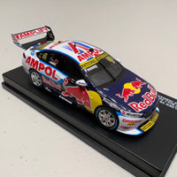 HOLDEN ZB COMMODORE - RED BULL  AMPOL RACING - BROC FEENEY #88 -  NED Whisky Tasmania Supersprint Race  4 RUNNER-UP - 1:43 Scale