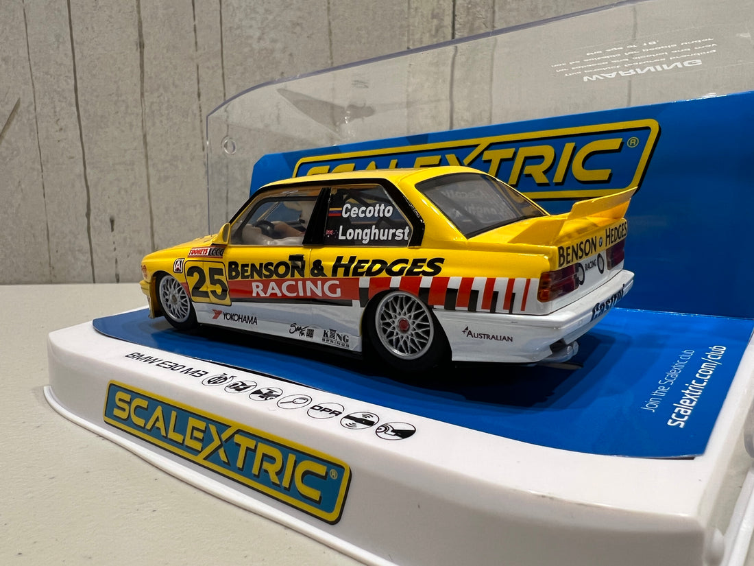 Scalextric BMW E30 M3 Bathurst 1000 1992 Longhurst and Cecotto