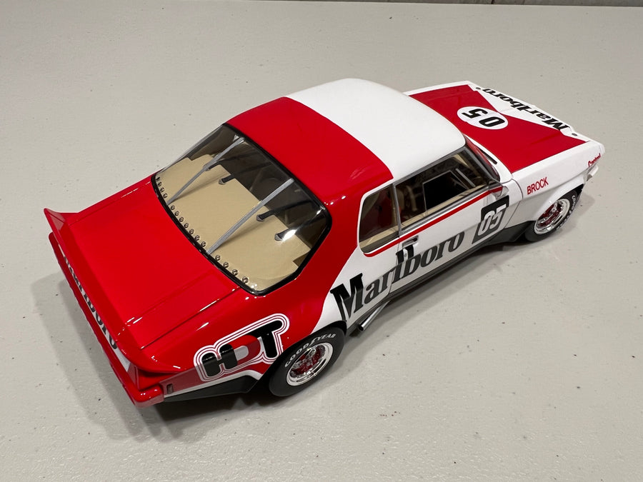 BROCK 05 HQ MONARO MARLBORO LIVERY V8 SPORTS SEDAN - 1:18 SCALE MODEL - ACE MODELS