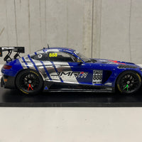MERCEDES-AMG GT3 - 2022 GT  WORLD CHALLENGE AUSTRALIA -  TRIPLE EIGHT RACE ENGINEERING #888  - VAN GISBERGEN/PRINCE IBRAHIM  - PHILLIP ISLAND GRAND PRIX CIRCUIT -  RACE 1 - 3RD PLACE - 1:18 SCALE