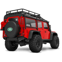 TRAXXAS 1:18 TRX-4M SCALE & TRAIL CRAWLER LAND ROVER DEFENDER - RED