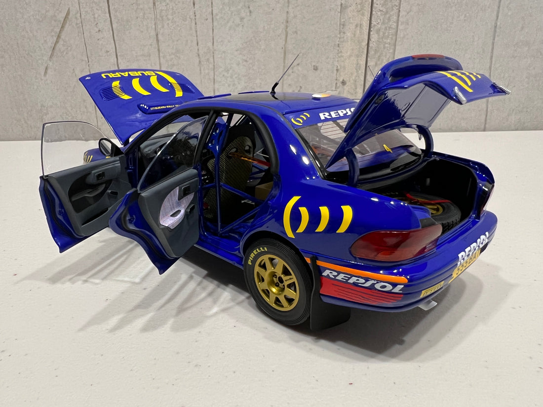 Subaru Impreza 1994 RAC (#4) - 1:18 Scale Diecast Model Car - Kyosho