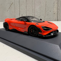 McLaren 765 LT orange - 1:43 Scale Resin Model Car - Spark