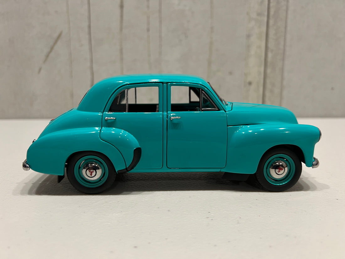 1948 GREEN FX HOLDEN SEDAN - 1:24 SCALE DIECAST MODEL - DDA