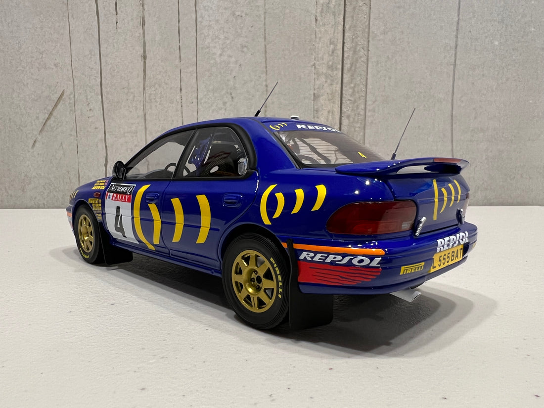 Subaru Impreza 1994 RAC (#4) - 1:18 Scale Diecast Model Car - Kyosho