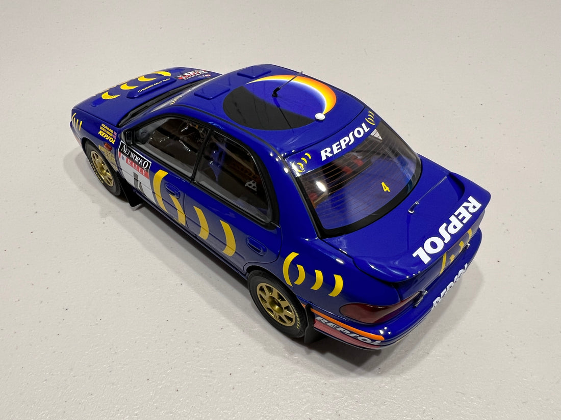 Subaru Impreza 1994 RAC (#4) - 1:18 Scale Diecast Model Car - Kyosho