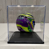 Mercedes-AMG Petronas F1 Helmet - Brazilian GP 2022 - Lewis Hamilton - 1:5 Scale Resin Model Helmet