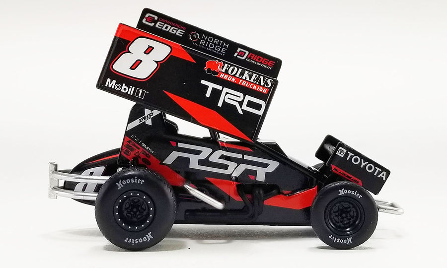 *PRE-ORDER* 2023 #8 RSR SPRINT CAR - AARON REUTZEL - 1:50 SCALE DIECAST MODEL