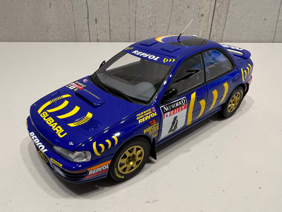 Subaru Impreza 1994 RAC (#4) - 1:18 Scale Diecast Model Car - Kyosho