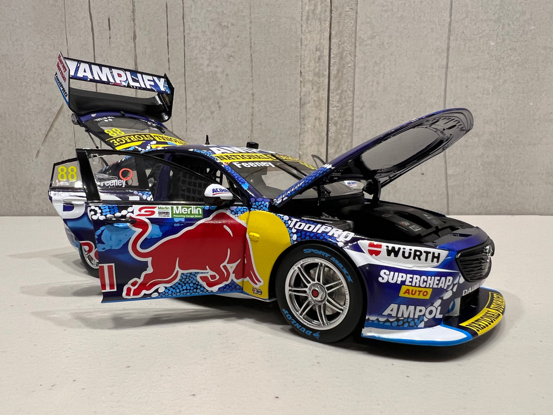 HOLDEN ZB COMMODORE - RED BULL AMPOL RACING - BROC FEENEY #88 - Merlin Darwin Triple Crown Race 18 - 1:18 Scale - Diecast Model