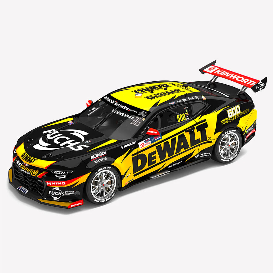 *PRE-ORDER* Mark Winterbottom - DEWALT Racing #600 Chevrolet Camaro ZL1 - 2023 Perth SuperSprint (Winterbottom 600 Races) - 1:43 Scale Diecast Model - AUTHENTIC COLLECTABLES