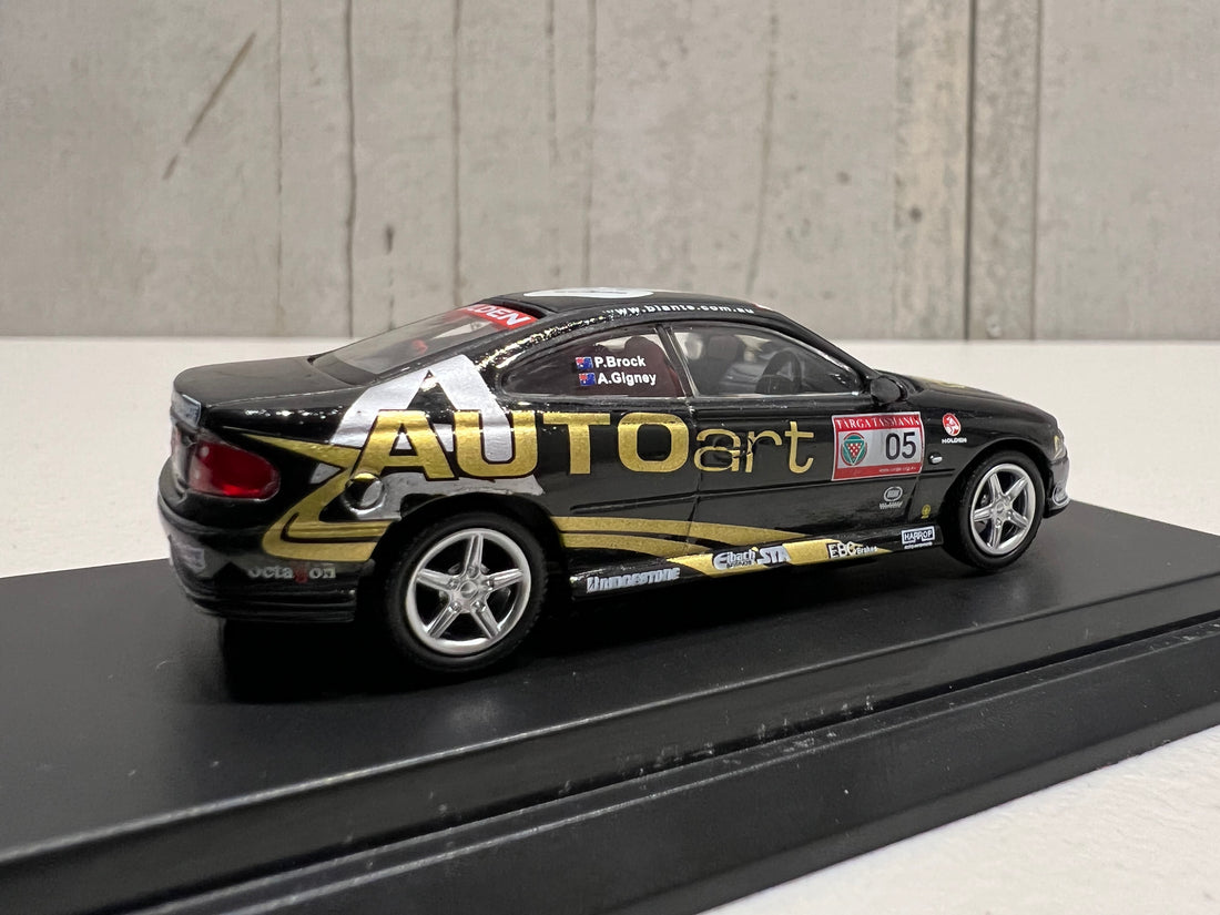 P.BROCK - A.GIGNEY - TARGA TASMANIA 2004 - HOLDEN CV8 MONARO - 1:64 SCALE DIECAST MODEL - BIANTE