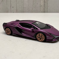 Lamborghini Sián FKP 37 Matte Viola SE30 - HK Exclusive - 1:64 Scale Diecast Model - Mini GT