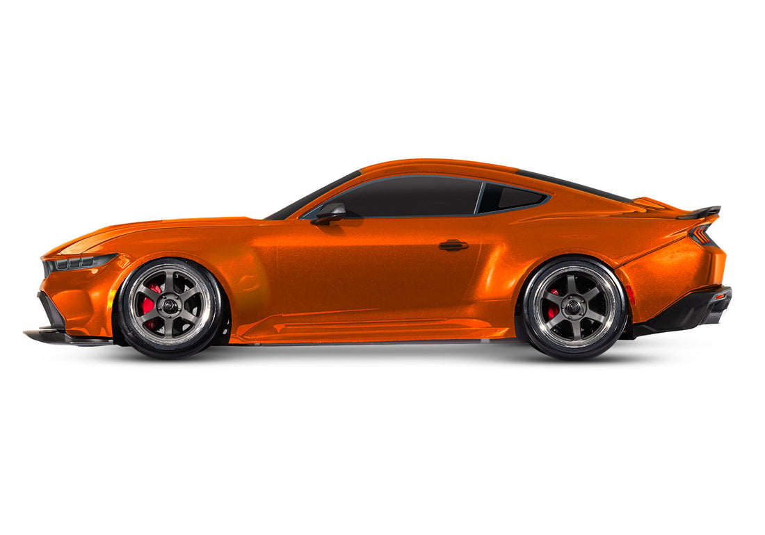 TRAXXAS - 4 TEC DRIFT MUSTANG - REAR WHEELS DRIVE - ORANGE