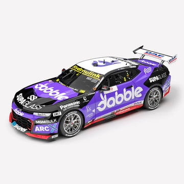 *PRE-ORDER* Cameron Hill - Dabble Racing #4 Chevrolet Camaro ZL1 - 2025 Melbourne SuperSprint (AGP) Race 5 Winner - 1:18 Scale Diecast Model - Authentic Collectables