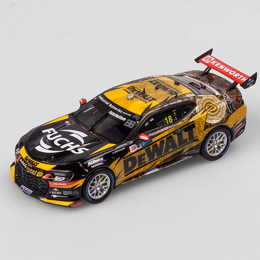 Mark Winterbottom - DEWALT Racing #18 Chevrolet Camaro ZL1 - 2023 Darwin Triple Crown Indigenous Round Race 13 Winner - 1:43 Scale Diecast model - Authentic Collectables