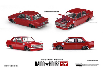 *PRE-ORDER* Datsun 510 Street Nismo V3 - 1:64 Scale Diecast Model - MINI GT