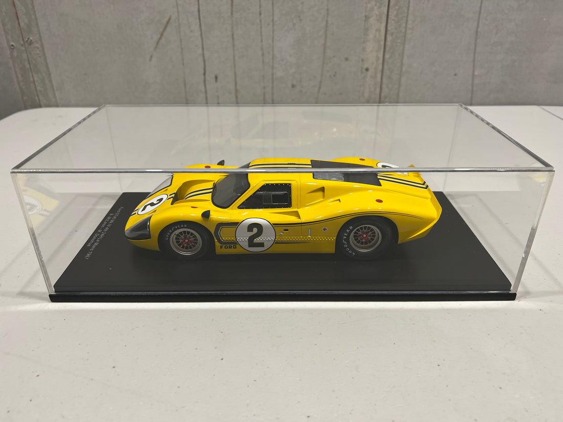 1/43 Spark 1967 Ford GT40 Mk IV #2 4th 24h LeMans Shelby American Inc.  Bruce McLaren, Mark Donohue Car Model 