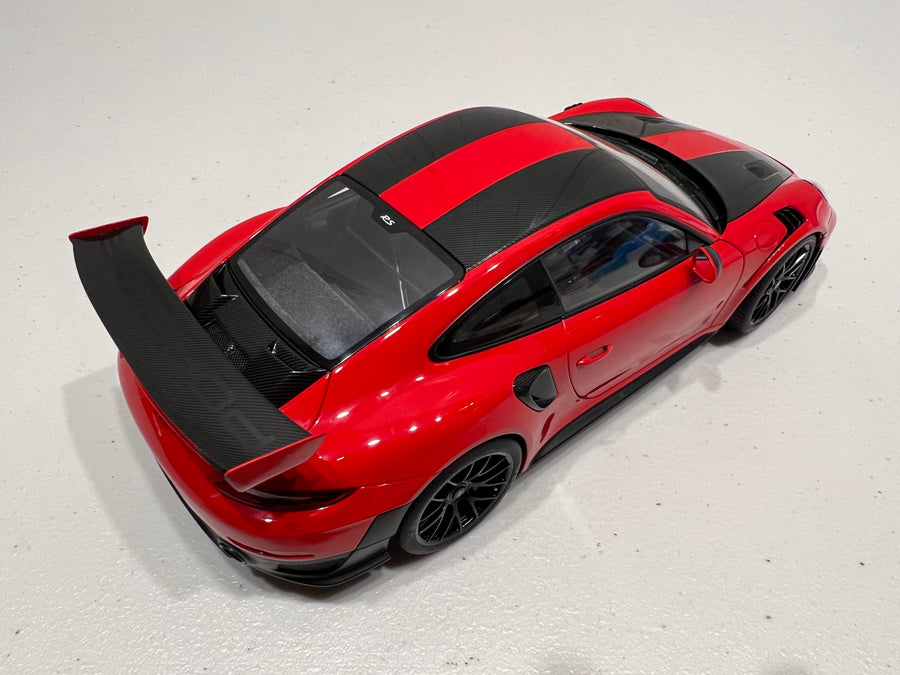 PORSCHE 911 (991.2) GT2 RS WEISSACH PACKAGE ( GUARDS RED ) AUTOART 1:18