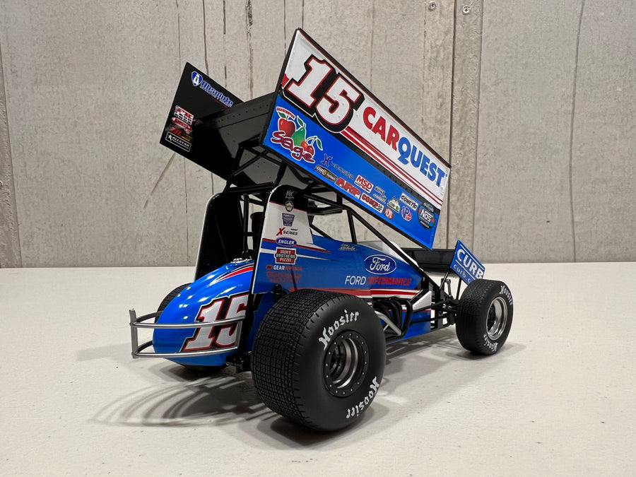 2023 #15 CARQUEST SPRINT CAR - DONNY SCHATZ - 1:18 SCALE DIECAST