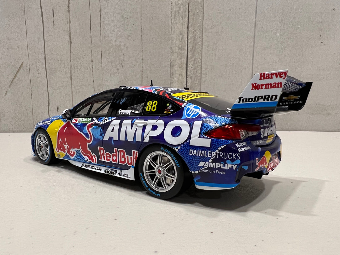 HOLDEN ZB COMMODORE - RED BULL AMPOL RACING - BROC FEENEY #88 - Merlin Darwin Triple Crown Race 18 - 1:18 Scale - Diecast Model