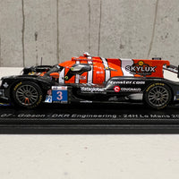 Oreca 07 - Gibson No.3 DKR Engineering - 24H Le Mans 2022 - L. Hörr - J. Glorieux - A. Cougnaud - 1:43 Scale Resin Model Car - Spark