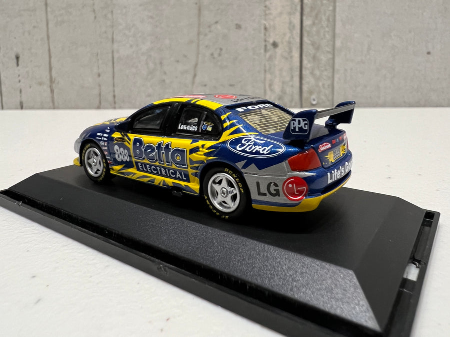 CRAIG LOWNDES - FORD BA FALCON - TEAM BETTER ELECTRICAL - 1:64 SCALE DIECAST MODEL - CLASSIC CARLECTABLES