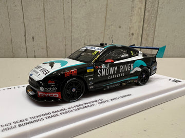 Tickford Racing #5 Ford Mustang GT - 2022 Perth SuperNight - 1:43 Scale Diecast Model - James Courtney