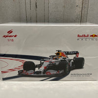 Red Bull Racing Honda RB16B No.33 Red Bull Racing - 2nd Turkish GP 2021 - Max Verstappen - 1:18 Scale Resin Model Car - Spark