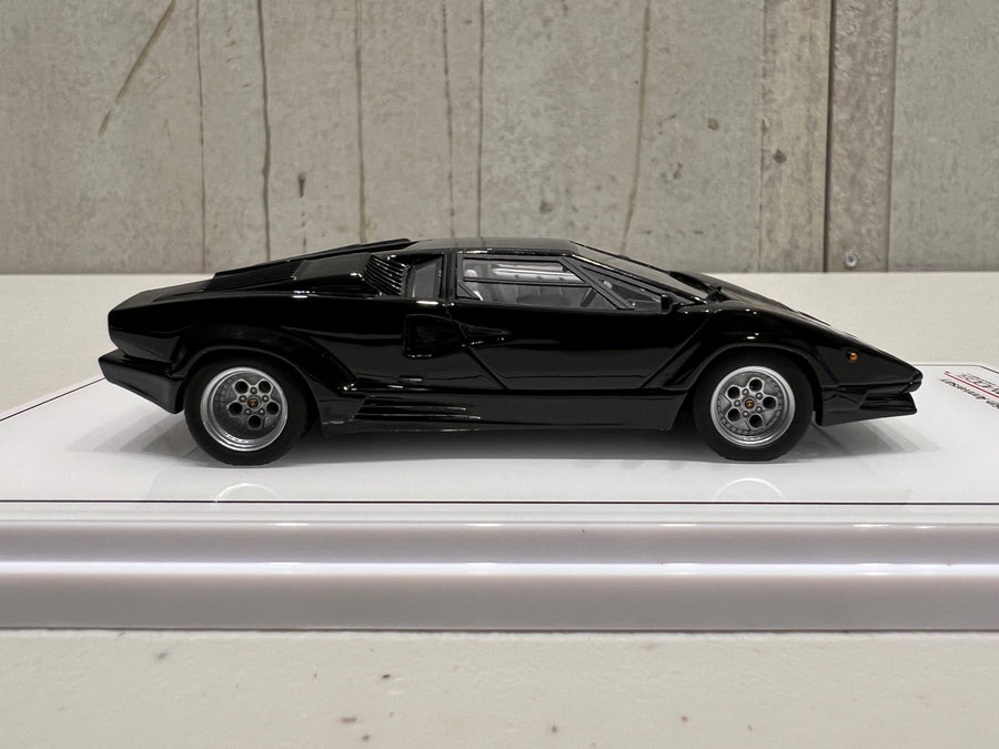 Lamborghini Countach 25th Anniversary Nero - 1:43 Scale Resin Model Ca ...