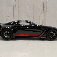 Aston Martin V12 Vantage Jet Black - 1:18 Scale Resin Model Car - TOPSPEED