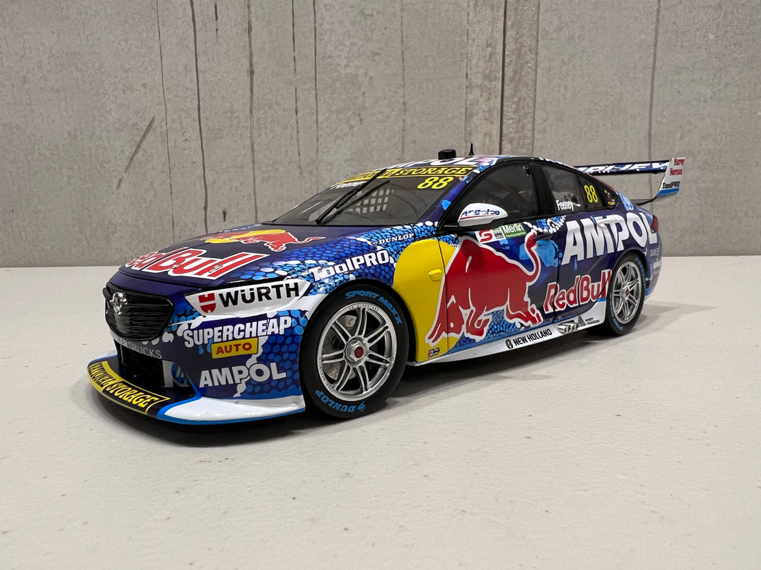 HOLDEN ZB COMMODORE - RED BULL AMPOL RACING - BROC FEENEY #88 - Merlin Darwin Triple Crown Race 18 - 1:18 Scale - Diecast Model