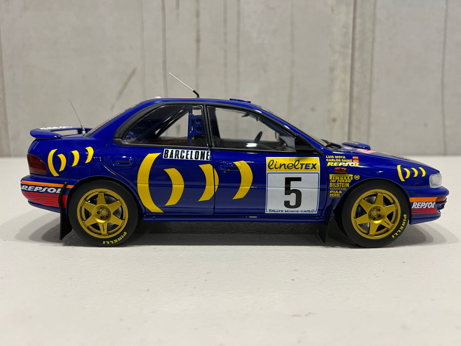 Subaru Impreza 1995 Monte-Carlo (#5) - 1:18 Scale Diecast Model Car