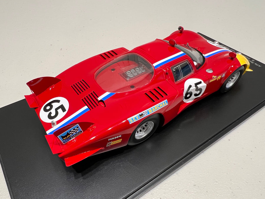 Alfa Romeo T33/2 Autodelta Spa 3° Targa Florio 1968 - Maßstab 1:43 1965-1969 24H LE MANS MOTORSPORT Alfa Romeo T33/2 Autodelta Spa 3° Targa Florio 1968 - Maßstab 1:43 1965-1969 24H LE MANS MOTORSPORT