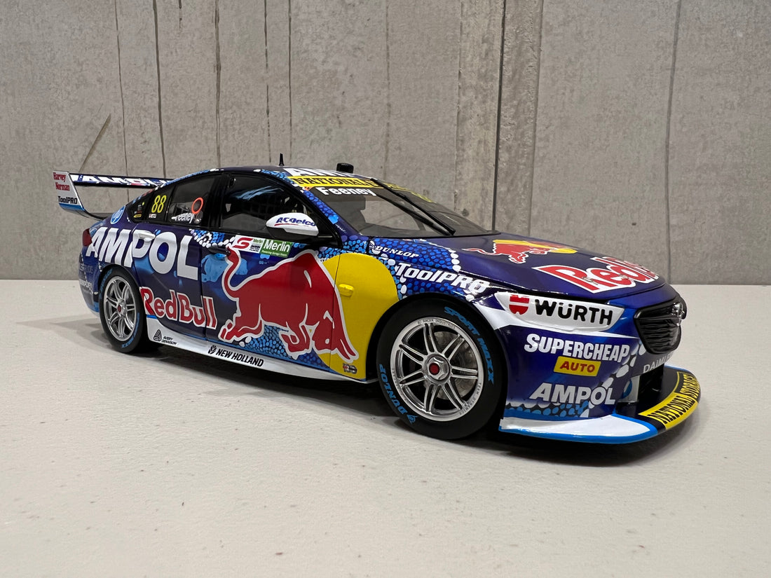 HOLDEN ZB COMMODORE - RED BULL AMPOL RACING - BROC FEENEY #88 - Merlin Darwin Triple Crown Race 18 - 1:18 Scale - Diecast Model