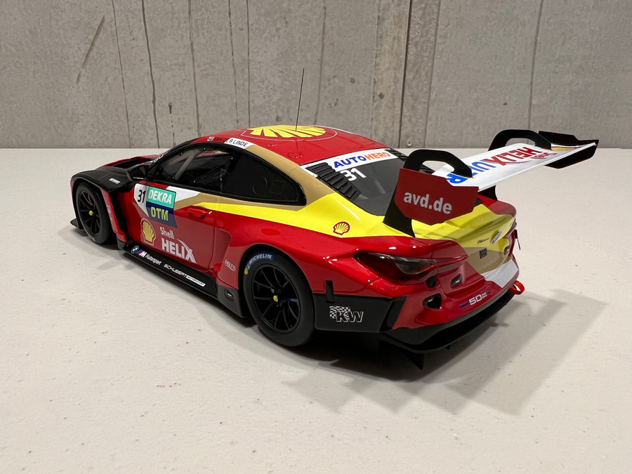 BMW M4 GT3 #31 Schubert Motorsport 2022 DTM Lausitzring Winner - 1:18 Scale Resin Model Car - Topspeed