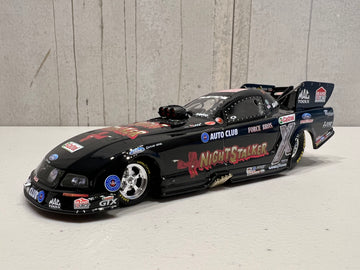 JOHN FORCE 2009 SUMMIT MOTORSPORTS PARK "NIGHTSTALKER" MUSTANG FUNNY CAR - 1:24 SCALE DIECAST MODEL - ACTION