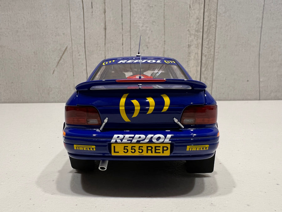 Subaru Impreza 1995 Monte-Carlo (#5) - 1:18 Scale Diecast Model Car