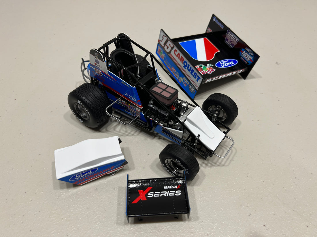 2023 #15 CARQUEST SPRINT CAR - DONNY SCHATZ - 1:18 SCALE DIECAST