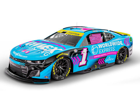 ROSS CHASTAIN  2023 WORLDWIDE EXPRESS PINK 1:24 ARC DIECAST