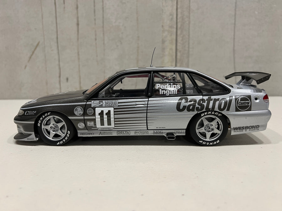 HOLDEN VS COMMODORE 1997 BATHURST WINNER 25th ANNIVERSARY SILVER LIVERY 1:18 DIECAST MODEL - RRP $299 NOW $249