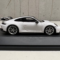 Porsche 992 GT3 White - 1:43 Scale Resin Model Car - Spark