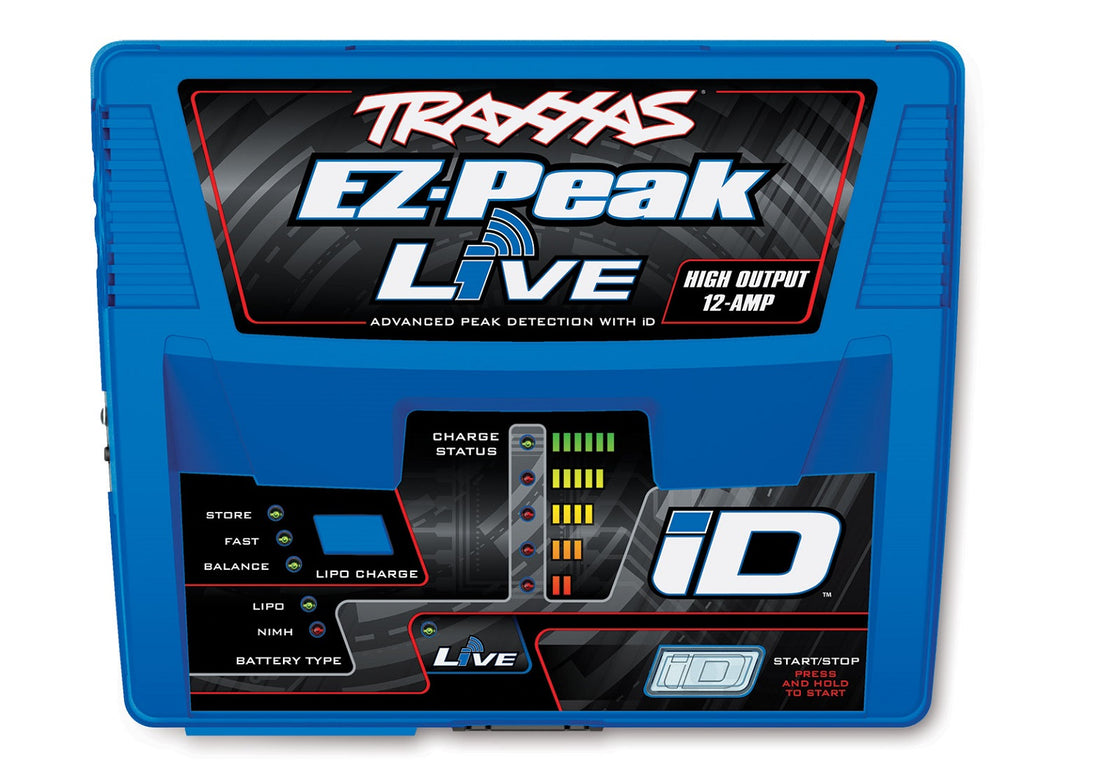 TRAXXAS - CHARGER EZ PEAK LIVE 100W NIMH/LIPO LIVE 4s 12-AMP MULTI-CHEMISTRY