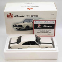 HOLDEN MONARO HK GTS - ERMINE WHITE - 1:18 SCALE DIECAST MODEL - BIANTE/AUTOART