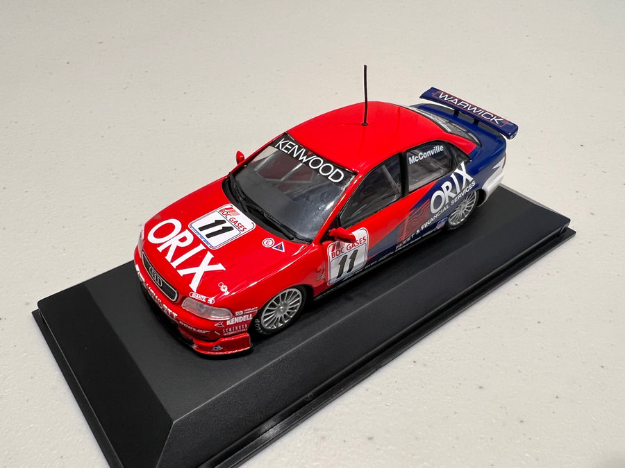 Cameron McConville #11 Team Orix Audi A4 Quatro 1997 Australian Super Touring Series - 1:43 Scale Diecast Model - MINICHAMPS